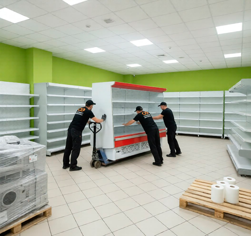 Переезд магазина в Фатеже